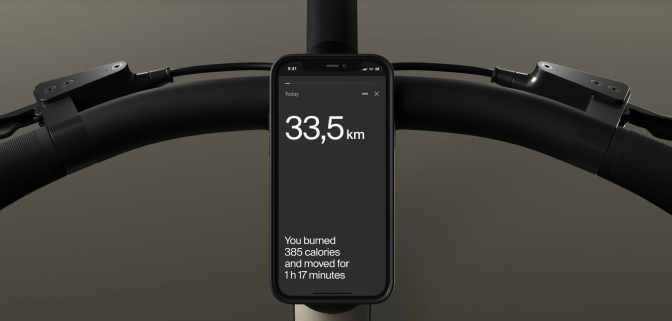 App with GPS tracking and Auto Unlock for the bike