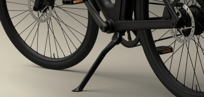 Resting leg of a bike
